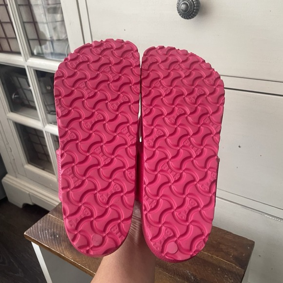 Birkenstock Womens Size 6.5 EU 37 Beetroot Pink Flip Flops Shoes Summer - Picture 9 of 9